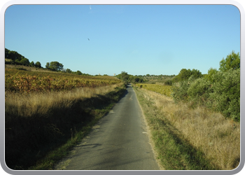 002 Vertrek uit Castelnau du Guers (1)