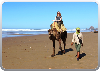 077 Kamelentocht op het strand van Lezgane (14)