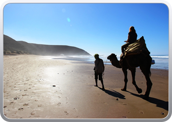 077 Kamelentocht op het strand van Lezgane (17)