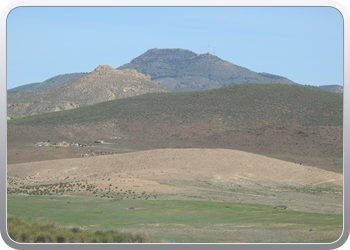 138 Het landschap wordt groener richting Oujda (1)