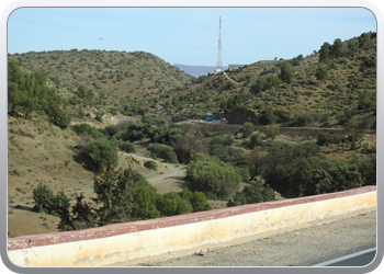 138 Het landschap wordt groener richting Oujda (3)